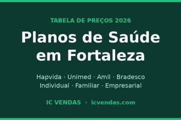 Planos de Saúde em Fortaleza: Tabela de Preços 2026 e Como Escolher
